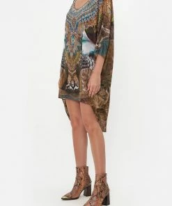 Camilla EBoutique (US) Clothing SCOOP BACK HEM DRESS CALL OF THE FALCON