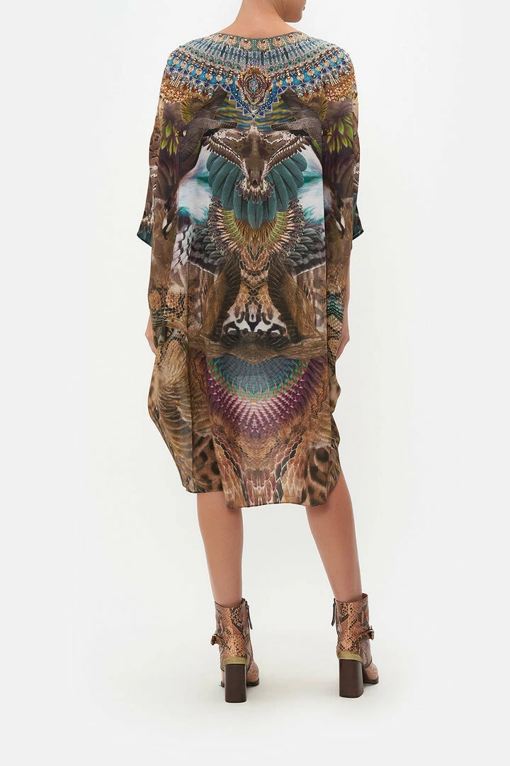 Camilla EBoutique (US) Clothing SCOOP BACK HEM DRESS CALL OF THE FALCON