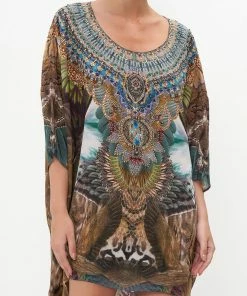 Camilla EBoutique (US) Clothing SCOOP BACK HEM DRESS CALL OF THE FALCON