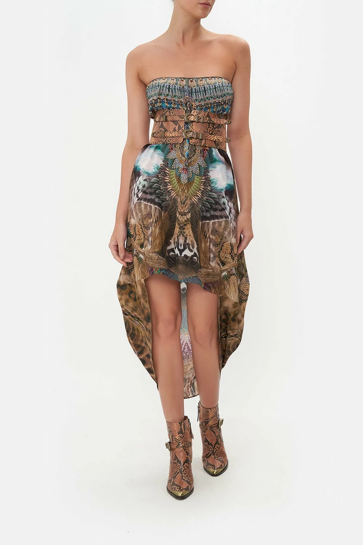 Camilla EBoutique (US) Clothing SCOOP BACK HEM DRESS CALL OF THE FALCON