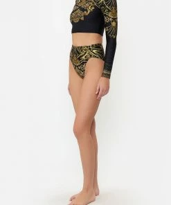 Camilla EBoutique (US) CROPPED RASH VEST SHADOWS OF ARMADA Up To 40% Off