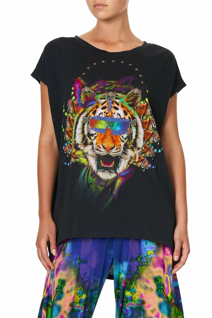 Camilla EBoutique (US) Up To 30% Off EXTENDED SLEEVE TEE ACID ABBEY