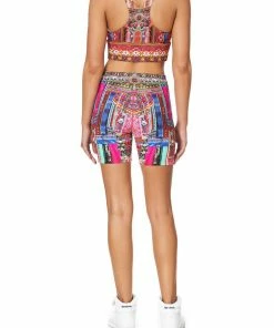 Camilla EBoutique (US) BANDED RACER BACK CROP KALEIDOSCOPE KEEPSAKE Sale Activewear & Loungewear