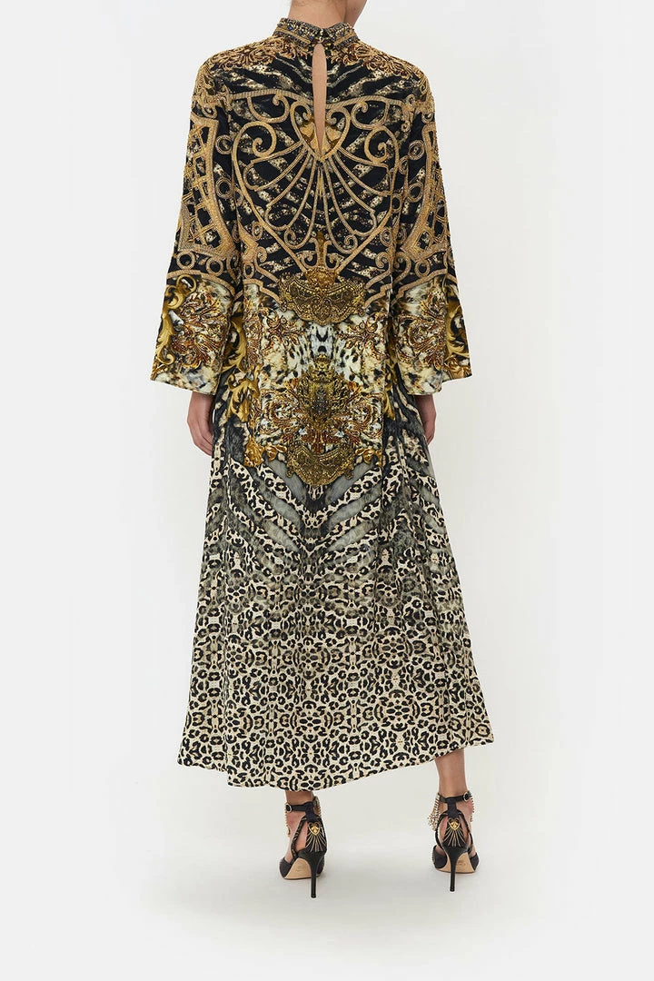 Camilla EBoutique (US) HIGH NECK LONG SLEEVE DRESS ARMADA