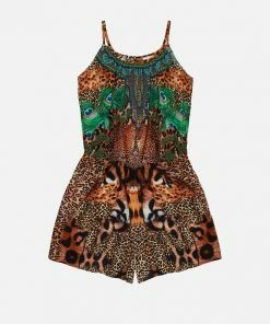 Camilla EBoutique (US) KIDS SHOESTRING STRAP PLAYSUIT 12-14 SURREALIST XANADU New To Sale