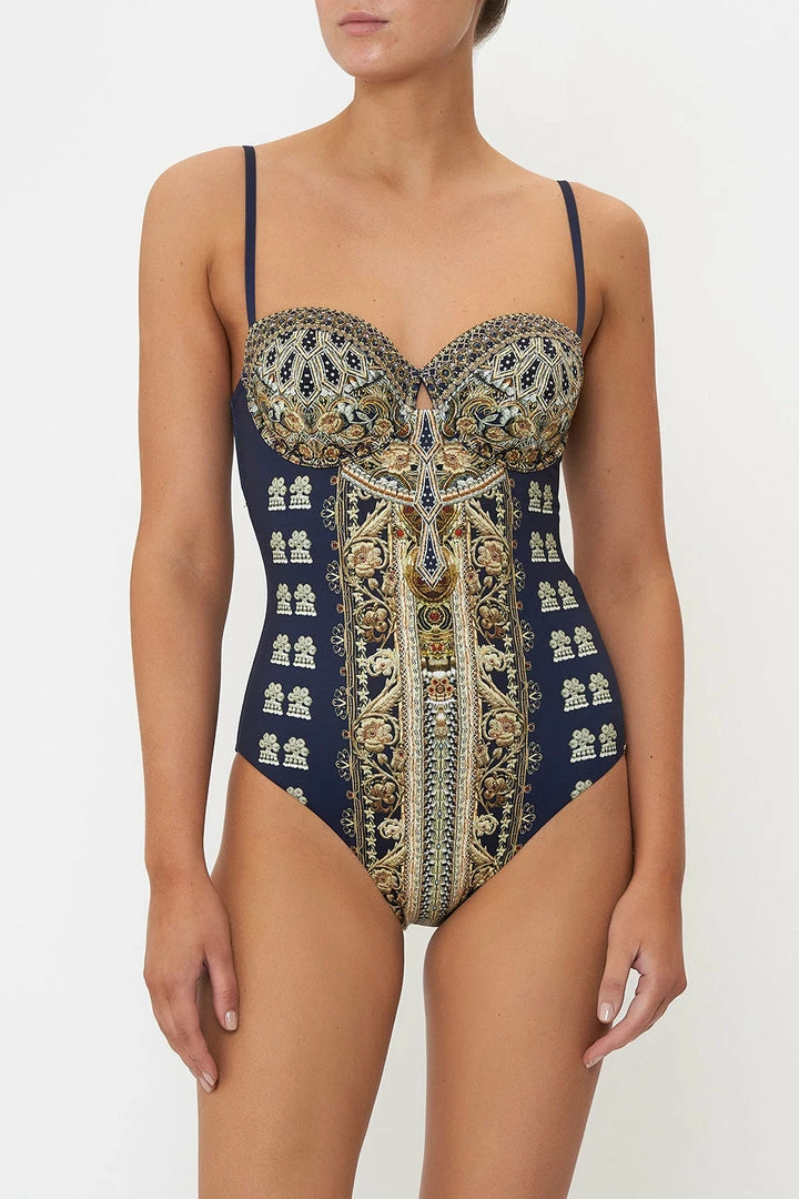 Camilla EBoutique (US) UNDERWIRE CUP ONE PIECE ITS ALL OVER TORERO Sale Swimwear