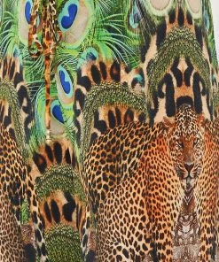 Camilla EBoutique (US) BIAS CUT DRAWSTRING PANT SURREALIST XANADU Sale Clothing