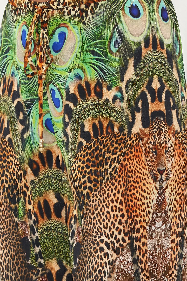 Camilla EBoutique (US) BIAS CUT DRAWSTRING PANT SURREALIST XANADU Sale Clothing