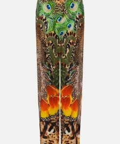 Camilla EBoutique (US) BIAS CUT DRAWSTRING PANT SURREALIST XANADU Sale Clothing