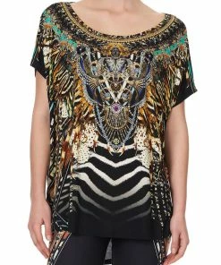 Camilla EBoutique (US) LOOSE FIT ROUND NECK TEE LOST PARADISE Sale Clothing
