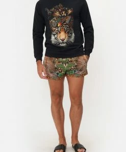 Camilla EBoutique (US) Sale Clothing RAGLAN SLEEVE CREW NECK SWEATER SURREALIST XANADU