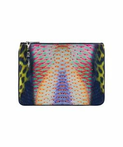 Camilla EBoutique (US) SMALL CANVAS CLUTCH POSEIDONS POISON Sale Accessories