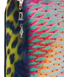 Camilla EBoutique (US) SMALL CANVAS CLUTCH POSEIDONS POISON Sale Accessories