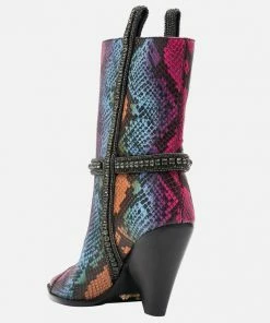 Camilla EBoutique (US) CALF LENGTH HEELED BOOT MULTI