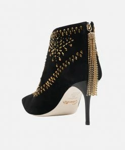 Camilla EBoutique (US) STILETTO ANKLE BOOT SOLID BLACK