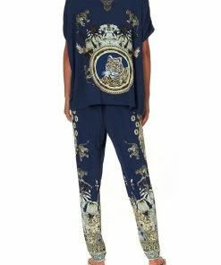 Camilla EBoutique (US) LOOSE FIT ROUND NECK TEE A LITTLE PAST TWILIGHT Sale Activewear & Loungewear