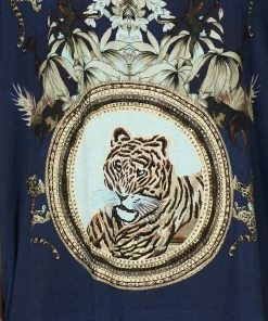 Camilla EBoutique (US) LOOSE FIT ROUND NECK TEE A LITTLE PAST TWILIGHT Sale Activewear & Loungewear