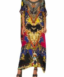Camilla EBoutique (US) ROUND NECK KAFTAN WONDER WOMAN Up To 30% Off
