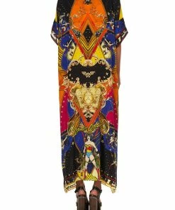 Camilla EBoutique (US) ROUND NECK KAFTAN WONDER WOMAN Up To 30% Off