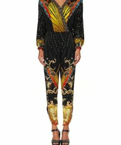 Camilla EBoutique (US) JERSEY TWIST FRONT JUMPSUIT WONDER WOMAN Up To 30% Off