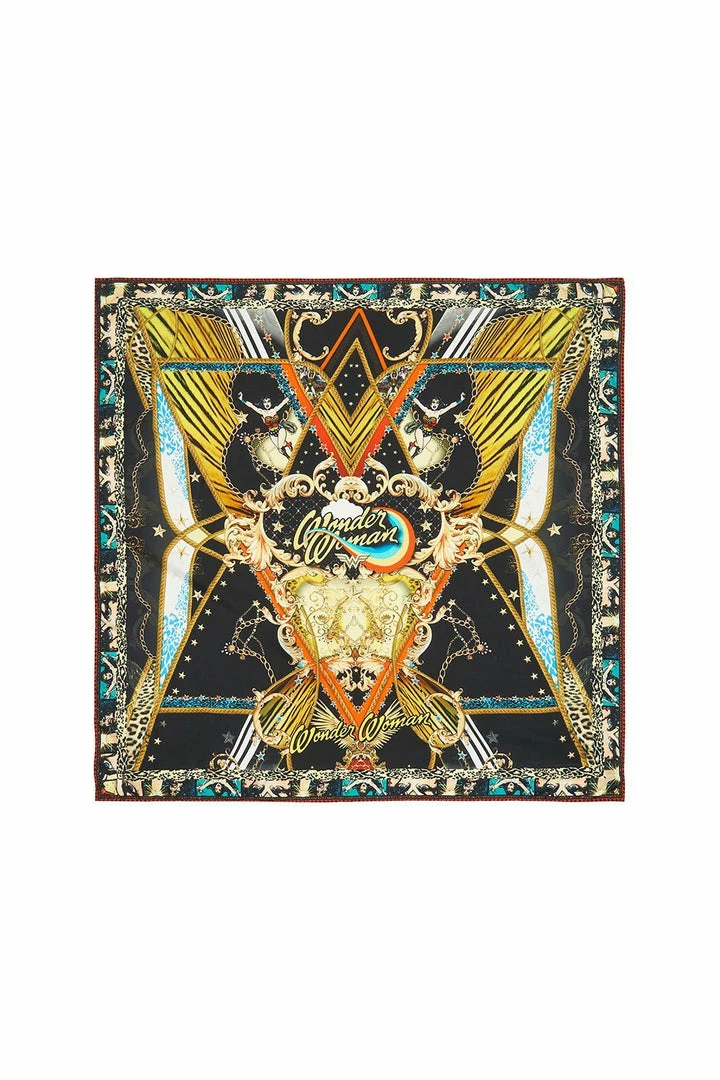 Camilla EBoutique (US) LARGE SQUARE SCARF WONDER WOMAN