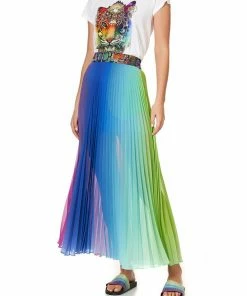Camilla EBoutique (US) Sale Clothing PLEATED FULL HEM SKIRT HYPED UP HIPPIE