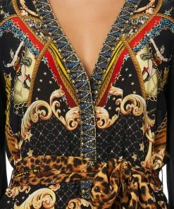 Camilla EBoutique (US) BELTED WRAP DRESS WONDER WOMAN
