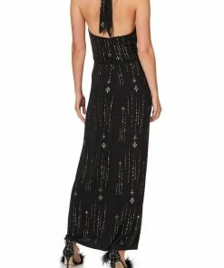Camilla EBoutique (US) LONG JERSEY HALTER DRESS LADY STARDUST New To Sale