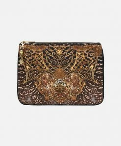 Camilla EBoutique (US) Sale Accessories SMALL CANVAS CLUTCH ARMADA