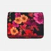 Camilla EBoutique (US) Up To 30% Off SMALL CANVAS CLUTCH MIDNIGHT POPPY