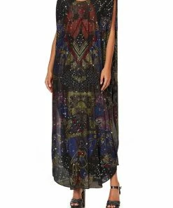 Camilla EBoutique (US) SHEER ROUND NECK KAFTAN WONDER WOMAN Up To 50% Off