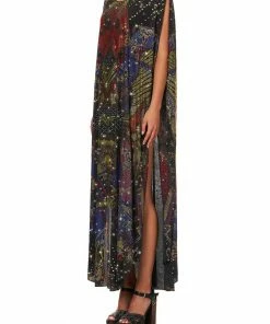 Camilla EBoutique (US) SHEER ROUND NECK KAFTAN WONDER WOMAN Up To 50% Off