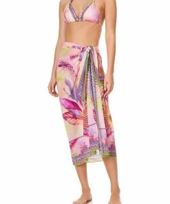 Camilla EBoutique (US) Sale Swimwear LONG SARONG SOUTH BEACH SUNRISE