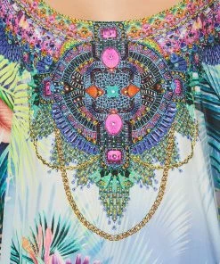 Camilla EBoutique (US) Sale Clothing ROUND NECK KAFTAN WHATS YOUR VICE