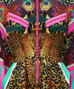 Camilla EBoutique (US) PANELLED DRAWSTRING ZIP JUMPSUIT XANADU RISING Sale Clothing