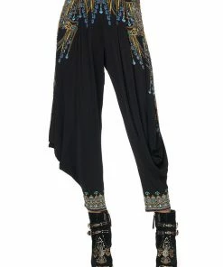 Camilla EBoutique (US) Sale Clothing JERSEY DRAPE PANT WITH POCKET DRIPPING IN DECO