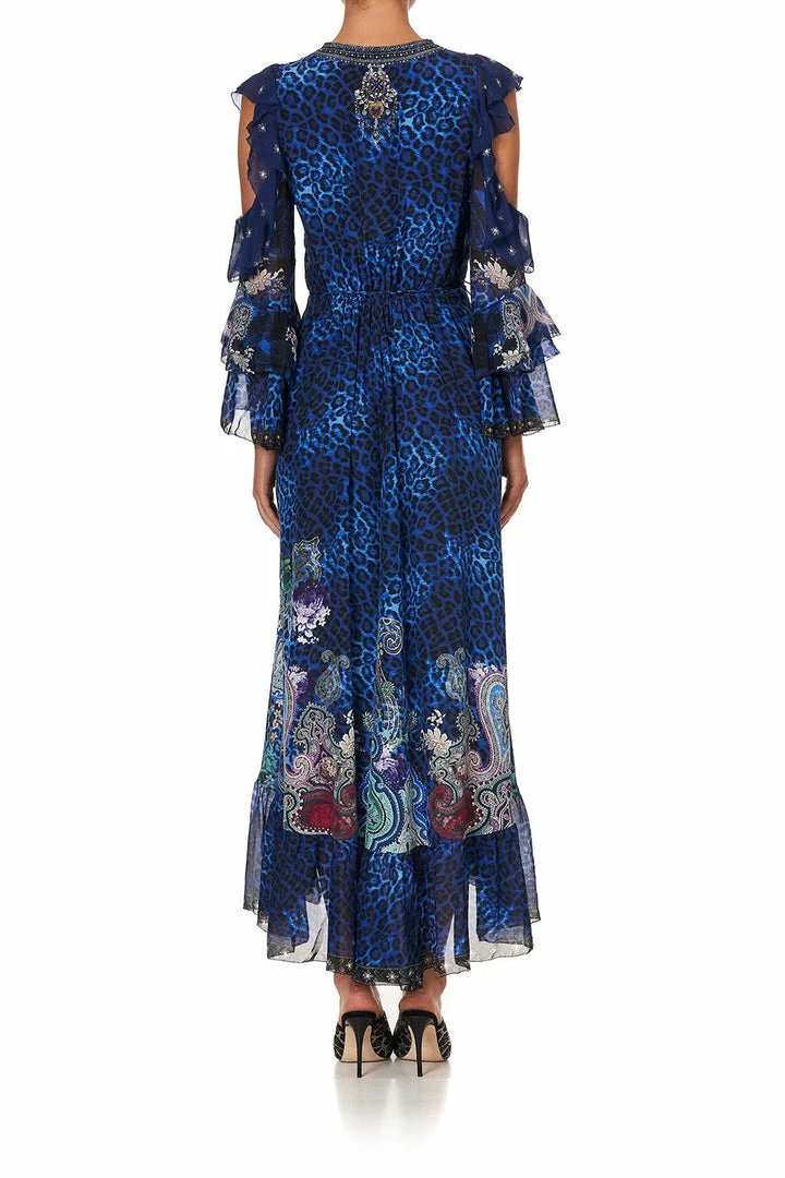 Camilla EBoutique (US) Up To 30% Off RUFFLE SLEEVE WRAP DRESS CAMDEN MOON