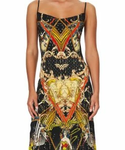 Camilla EBoutique (US) Up To 30% Off LONG BIAS SLIP WONDER WOMAN