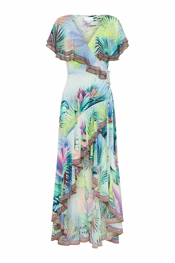 Camilla EBoutique (US) FRILL SLEEVE LONG DRESS WHATS YOUR VICE