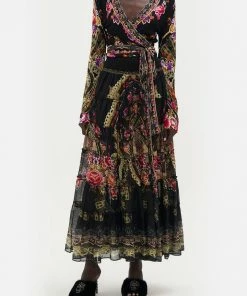 Camilla EBoutique (US) Gift Ideas LONG SLEEVE WRAP TOP DANCE WITH DUENDE