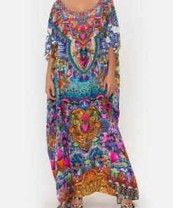 Camilla EBoutique (US) ROUND NECK KAFTAN LUCKY CHARMS