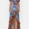 Camilla EBoutique (US) FRILL SLEEVE LONG DRESS LUCKY CHARMS