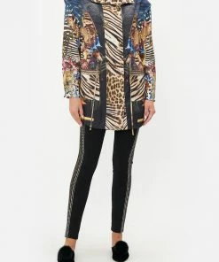 Camilla EBoutique (US) DRAWSTRING PANELLED JACKET NATURAL INSTINCT