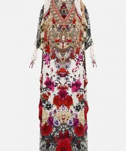 Camilla EBoutique (US) Clothing SCARF TIE KAFTAN REIGN OF ROSES