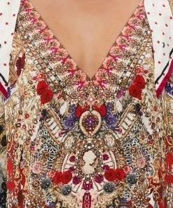 Camilla EBoutique (US) Clothing SCARF TIE KAFTAN REIGN OF ROSES