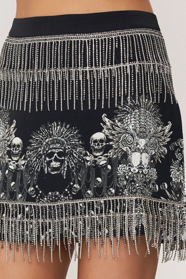 Camilla EBoutique (US) Clothing MINI SKIRT ORDER OF DISORDER