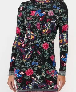 Camilla EBoutique (US) CROSS FRONT MINI DRESS TWILIGHTS TOKEN