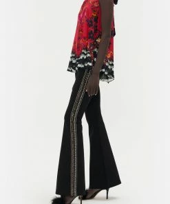 Camilla EBoutique (US) HIGH NECK TOP WITH BACK NECK TIE VIEW FROM THE VEIL