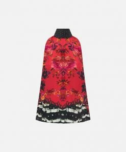 Camilla EBoutique (US) HIGH NECK TOP WITH BACK NECK TIE VIEW FROM THE VEIL