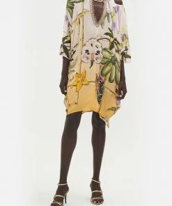 Camilla EBoutique (US) BATWING CUTOUT SHORT KAFTAN ORIGINAL SIN Clothing